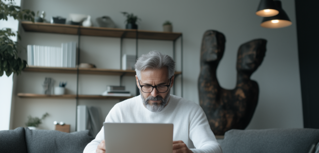 U7353792727 Photorealistic image man with glasses on a video ca f4b25fc1 d39c 4912 8c94 22f675ab7cd0