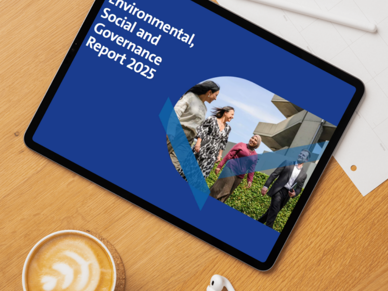 Tablet esg rapport